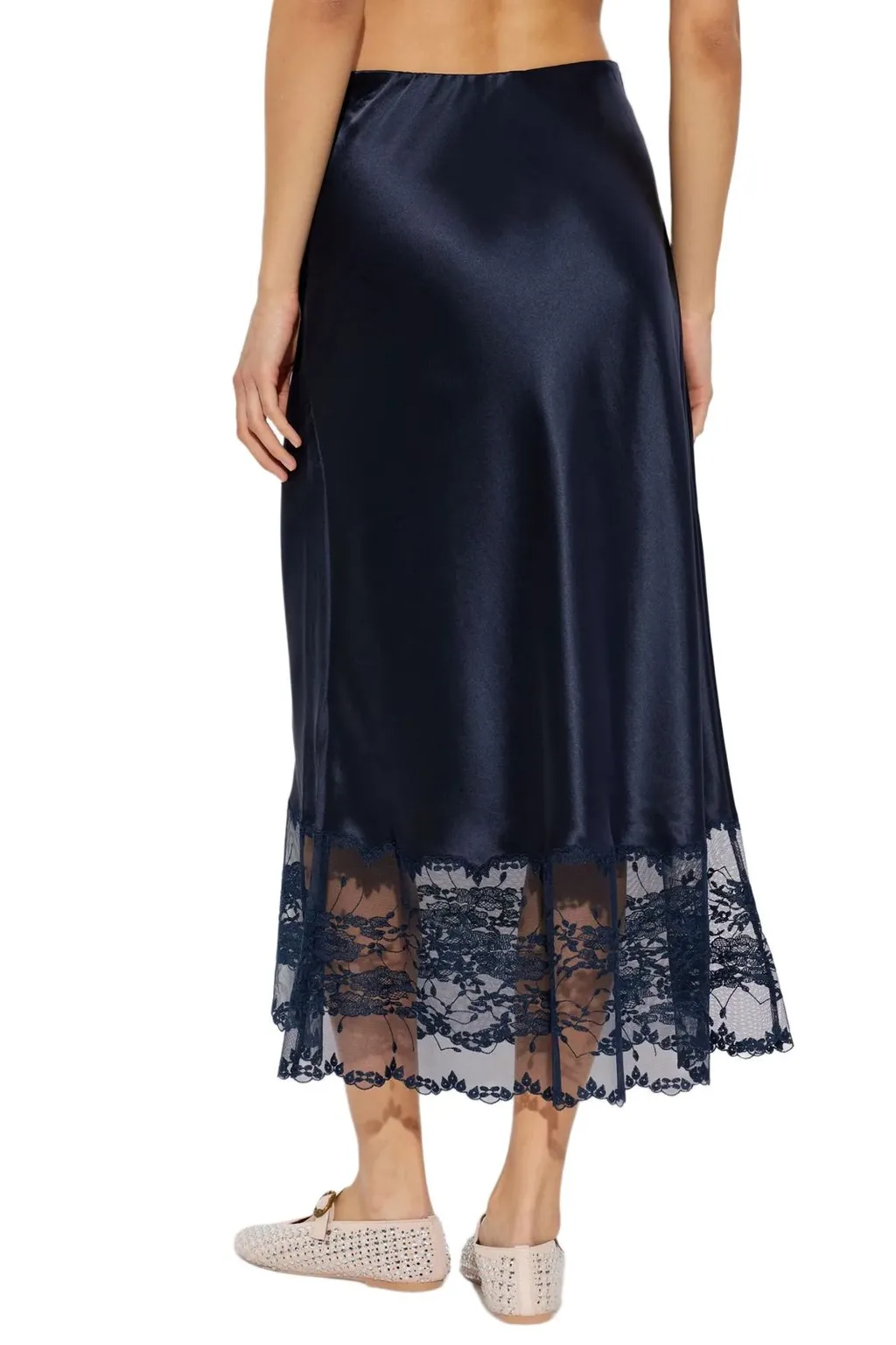 Blake Lace-Trim Skirt