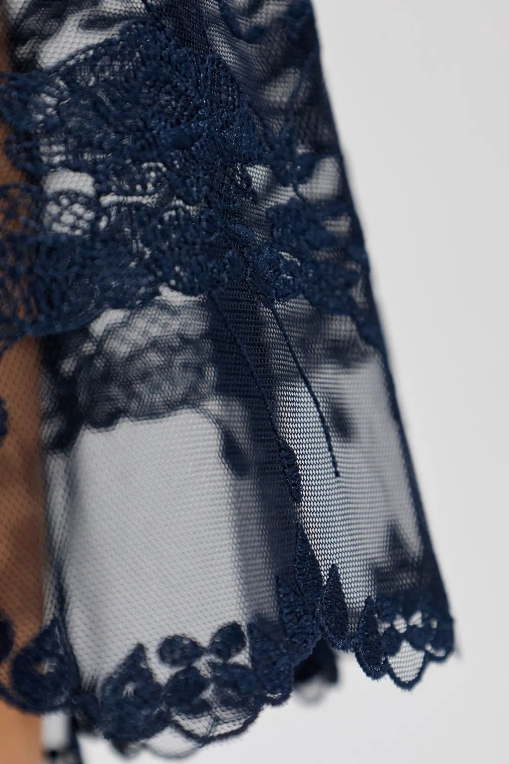 Blake Lace-Trim Skirt