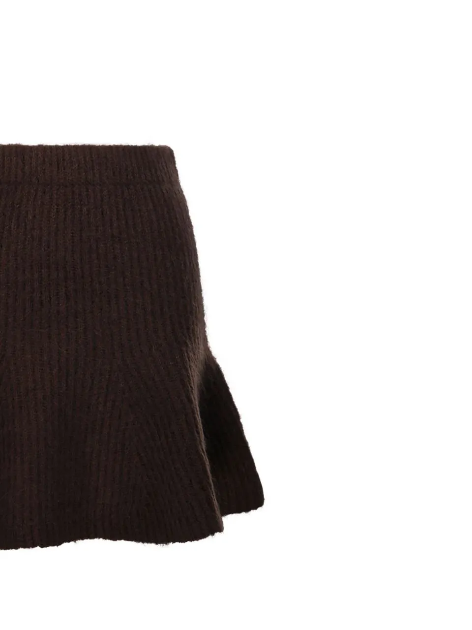 Dox Wool-Blend Skirt