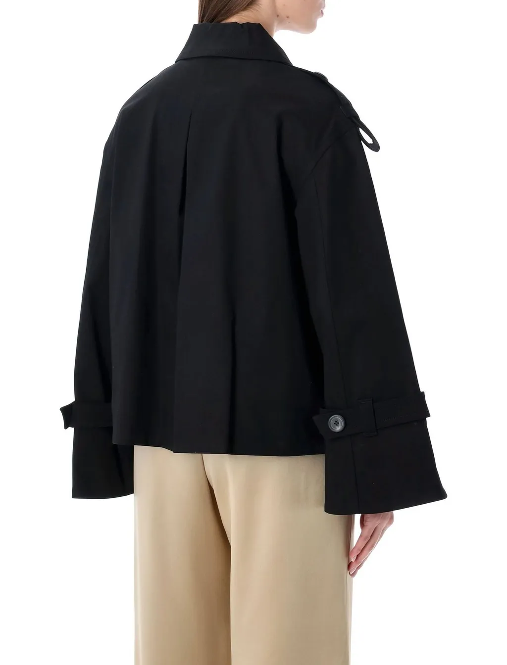 Alisandra Double-Breasted Trench Coat