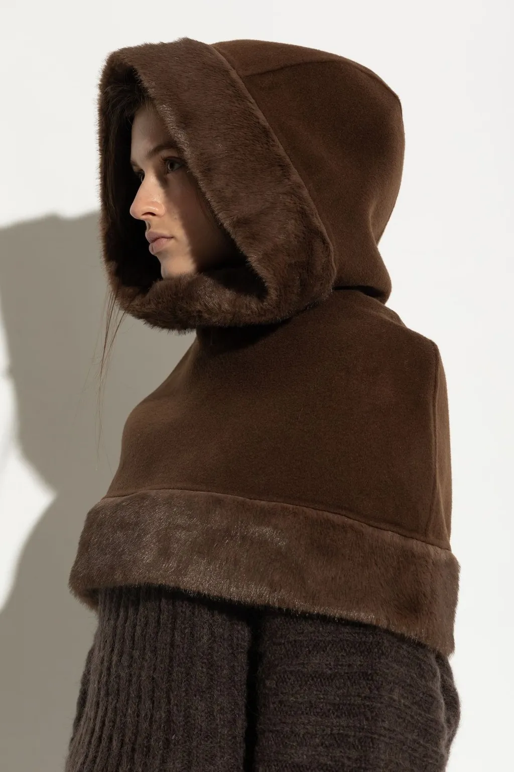 Marta Hooded Cape