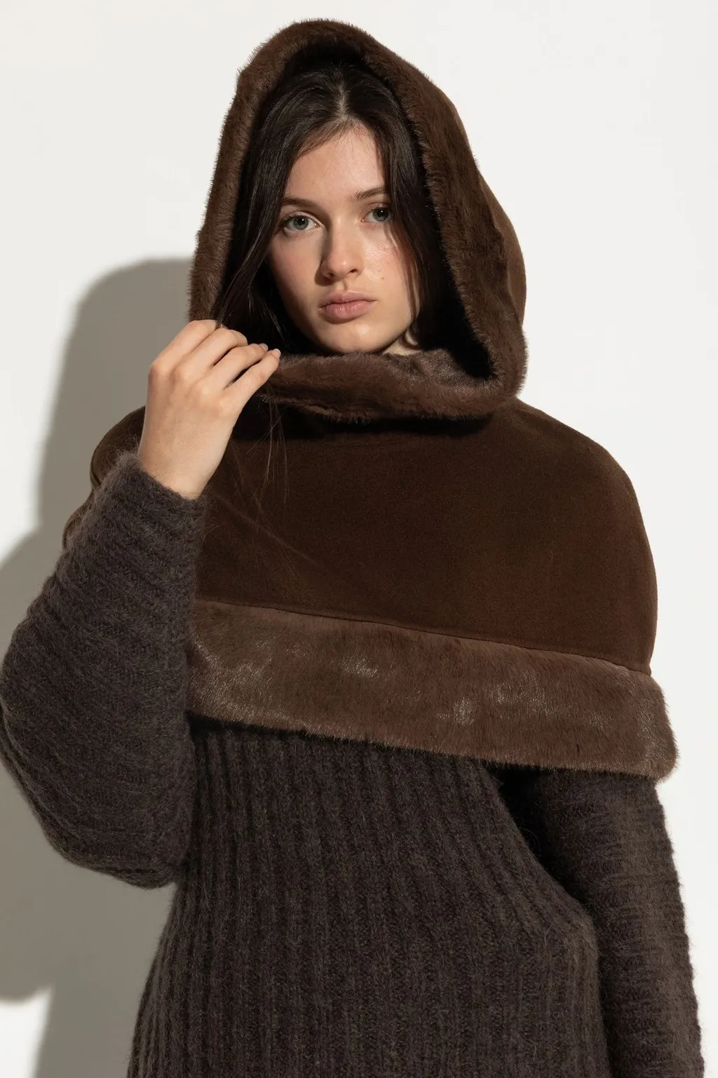 Marta Hooded Cape