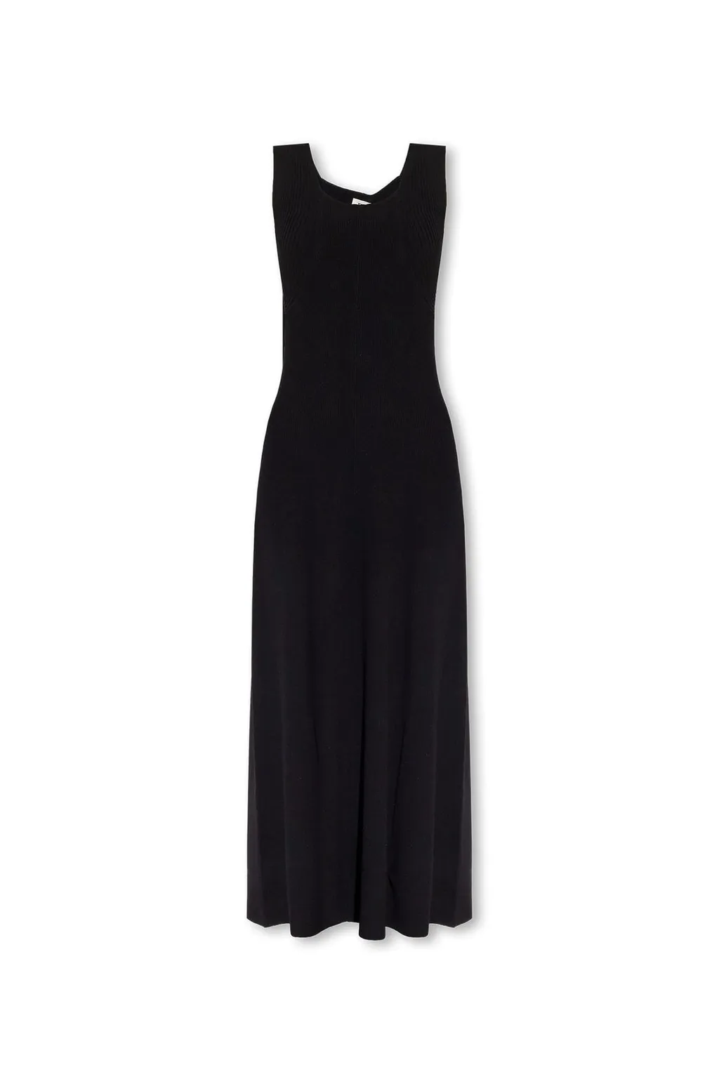 Scoop-Neck Sleeveless Maxi Dress