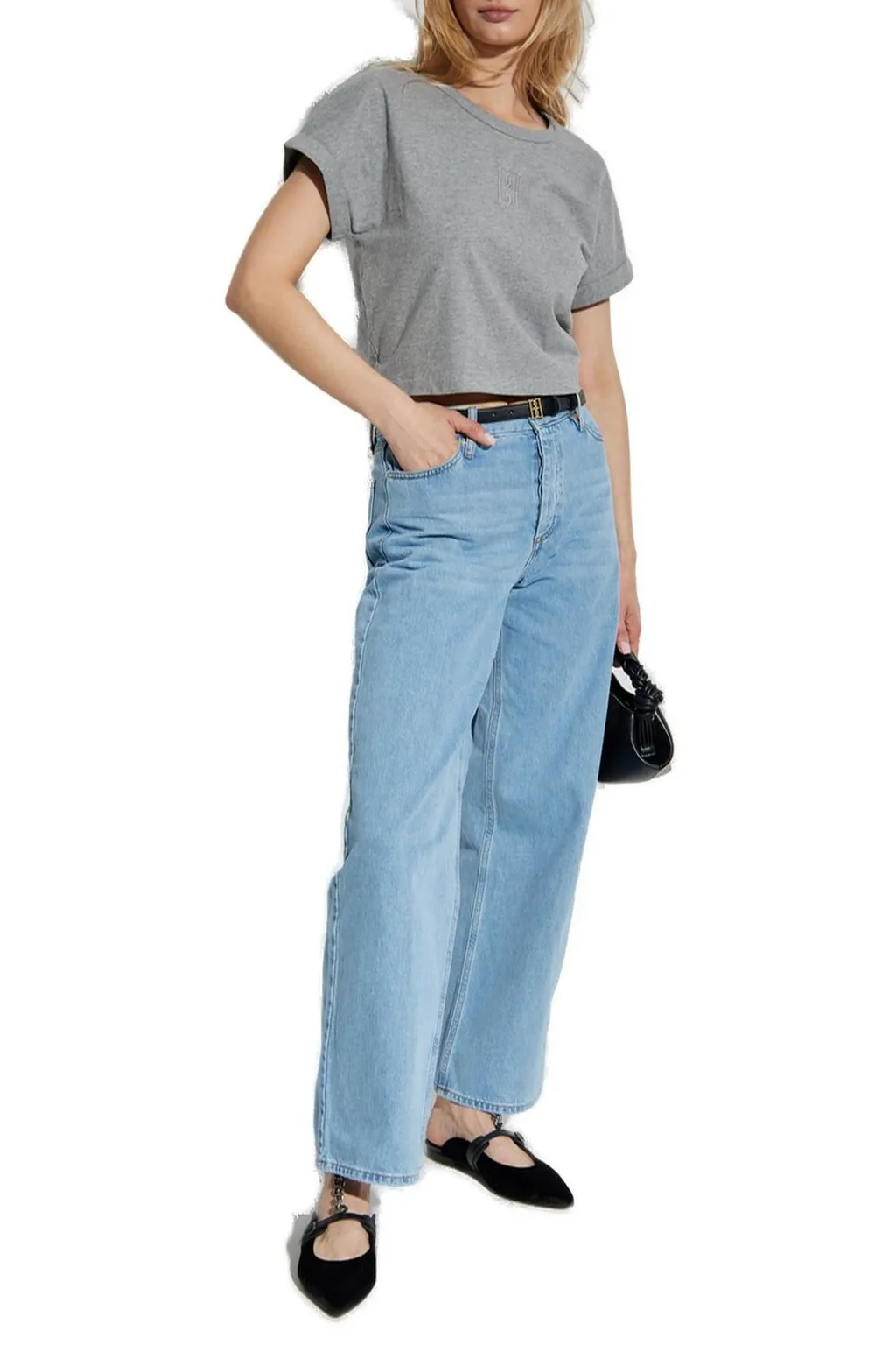 Hedalia Logo Embroidered T-Shirt