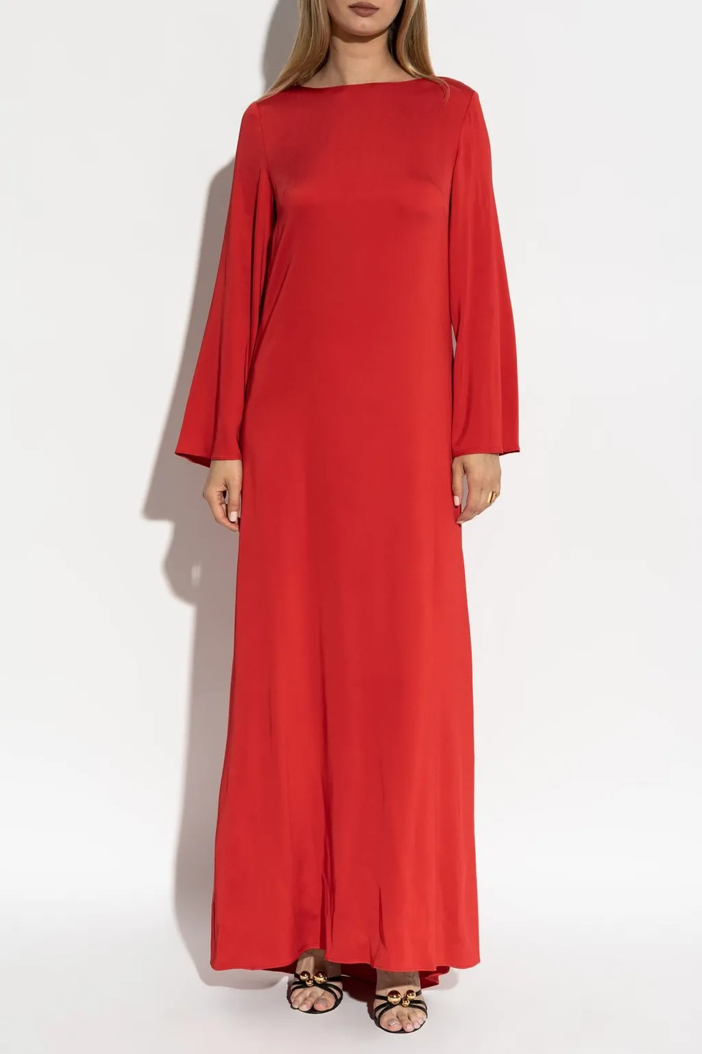 Draped Back Dress