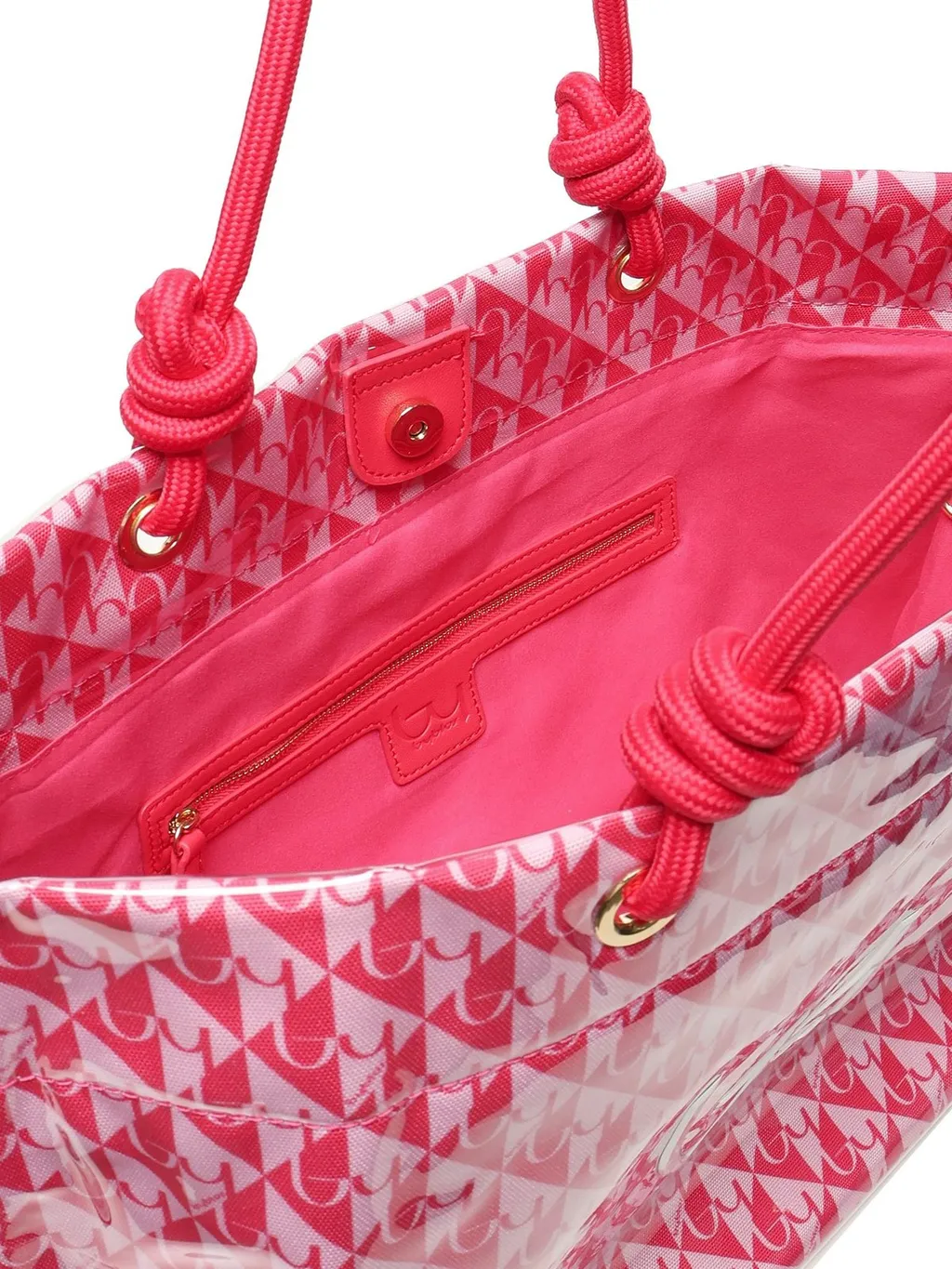 Jacquard Logo Tote Bag