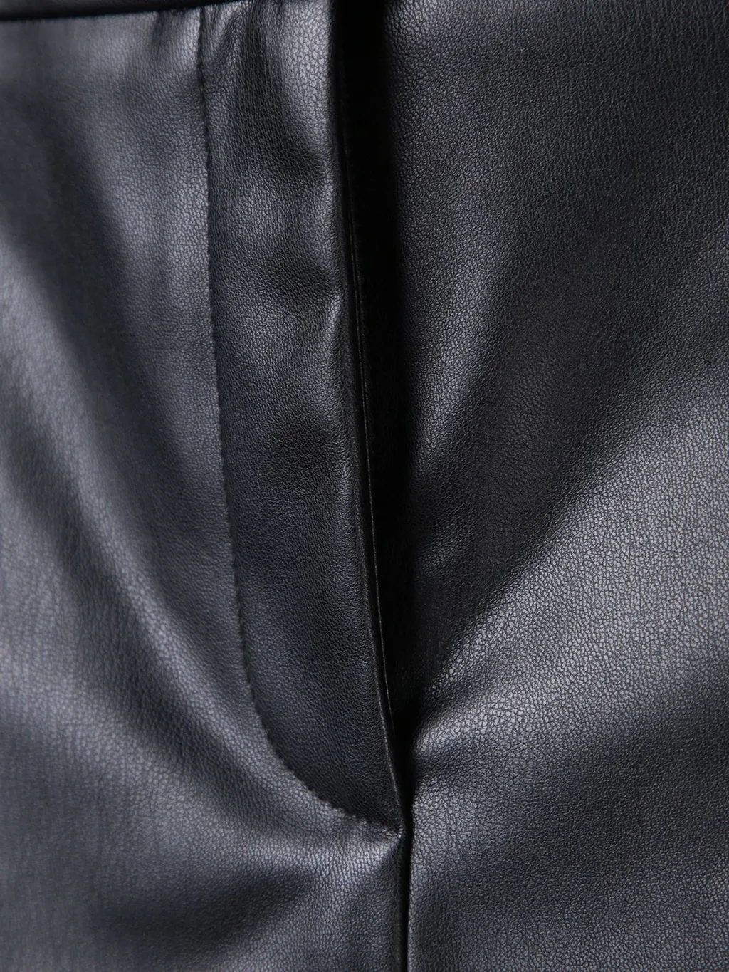 Concealed Closure Mini Skirt