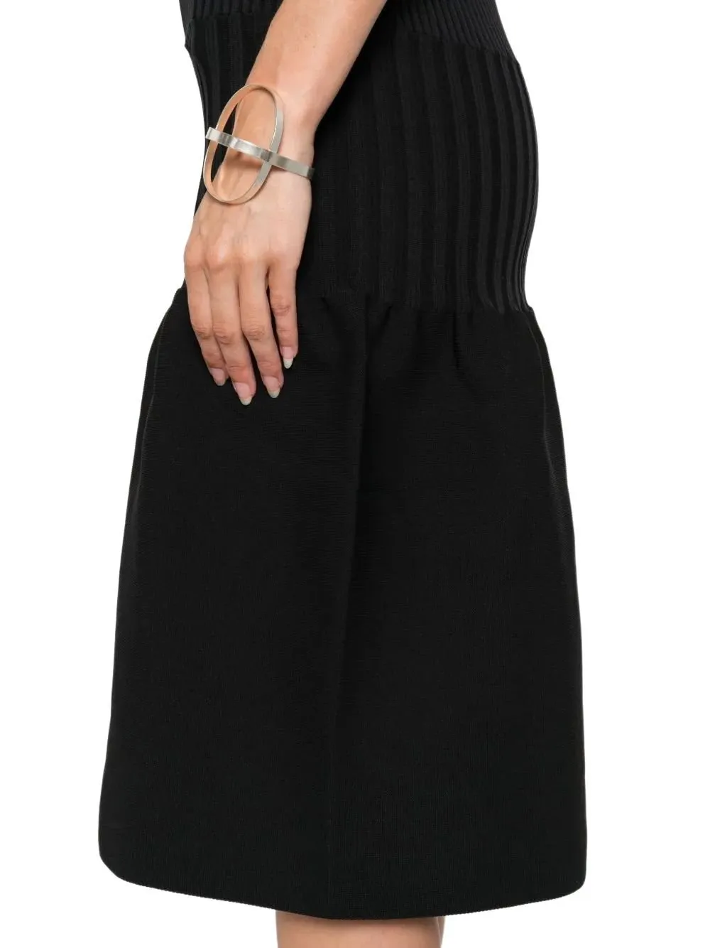 Ribbed Knit Mermaid Dress