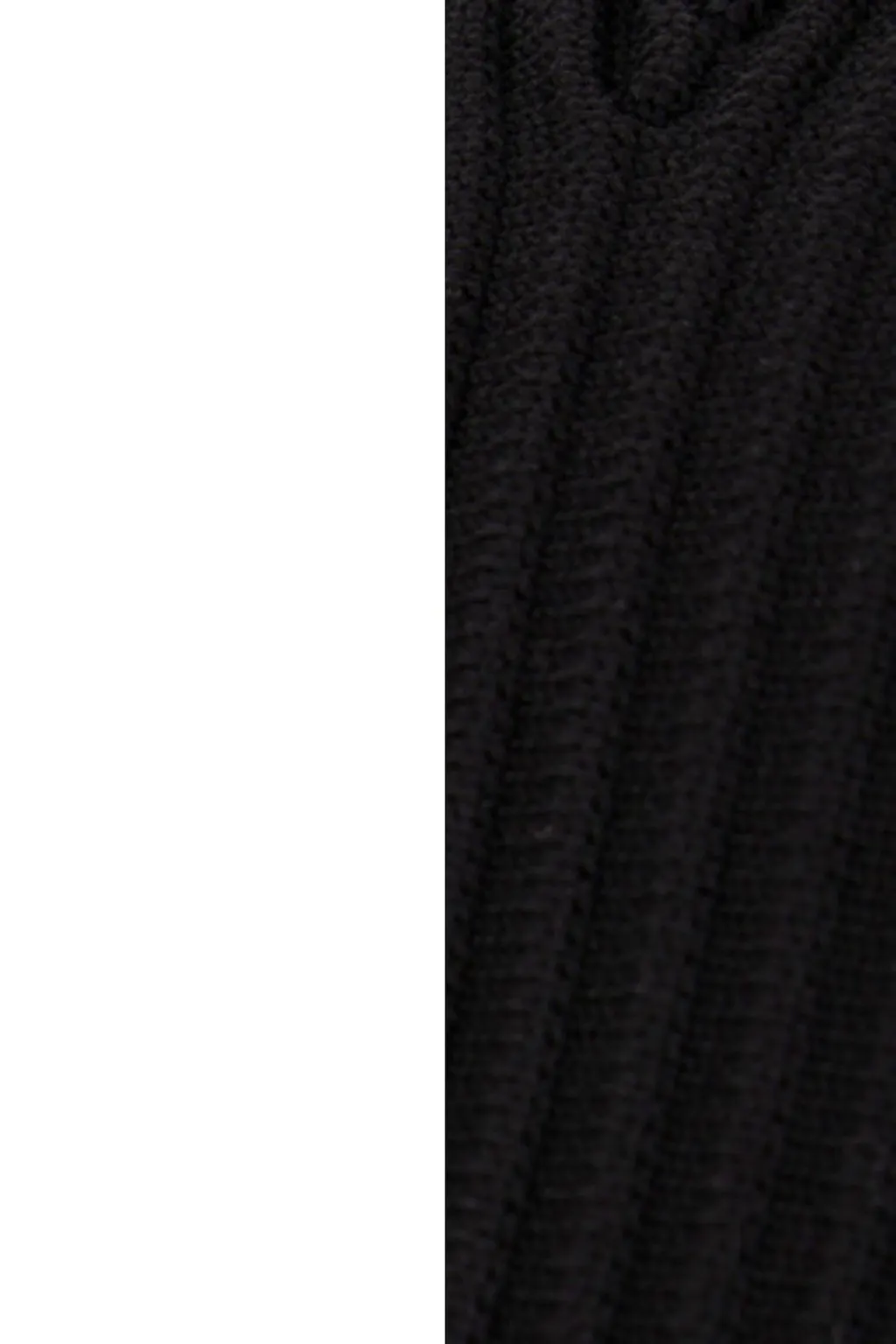 Ribbed Knit Peplum Jacket