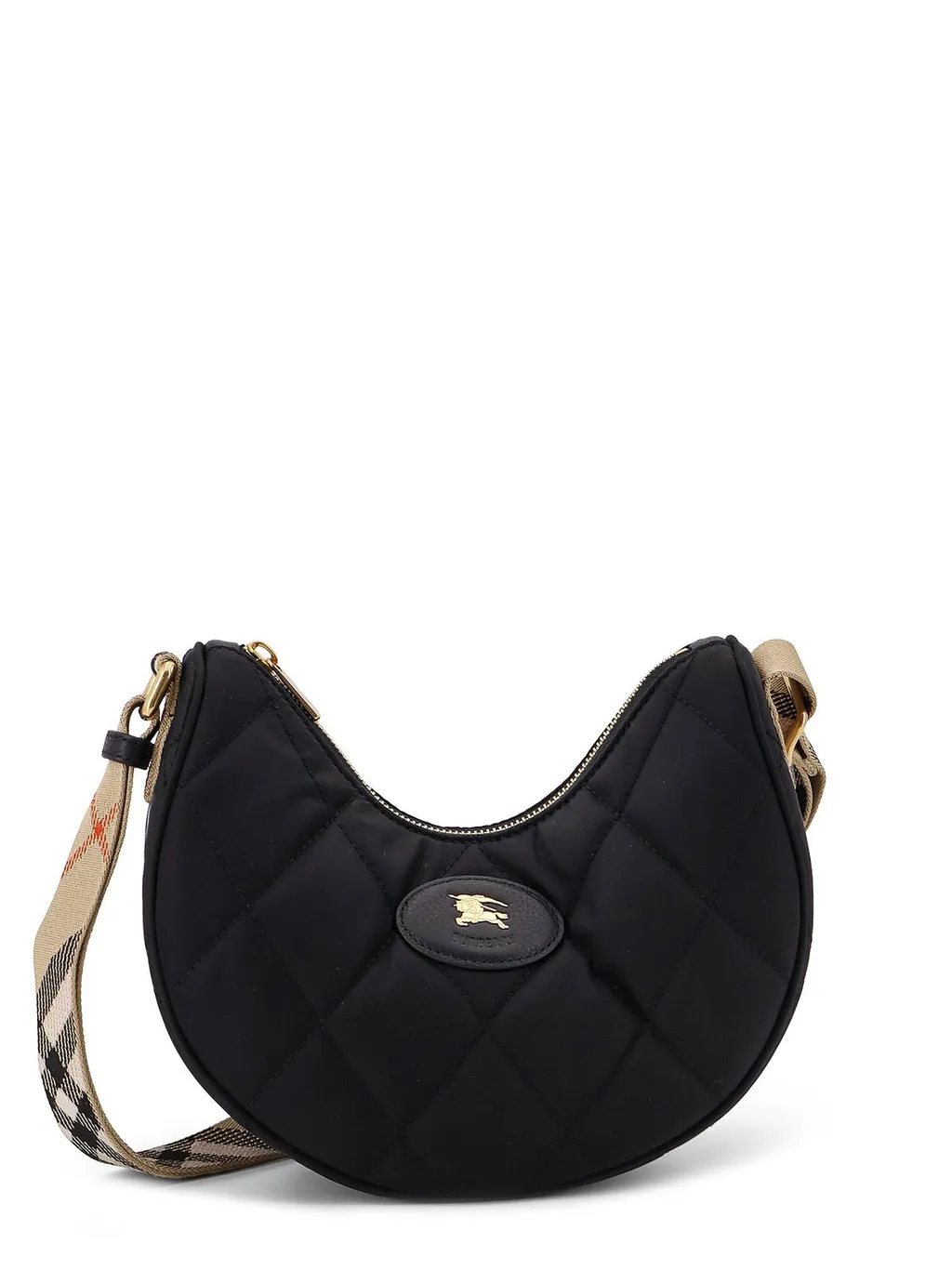 Horseshoe Quilted Crossbody Bag