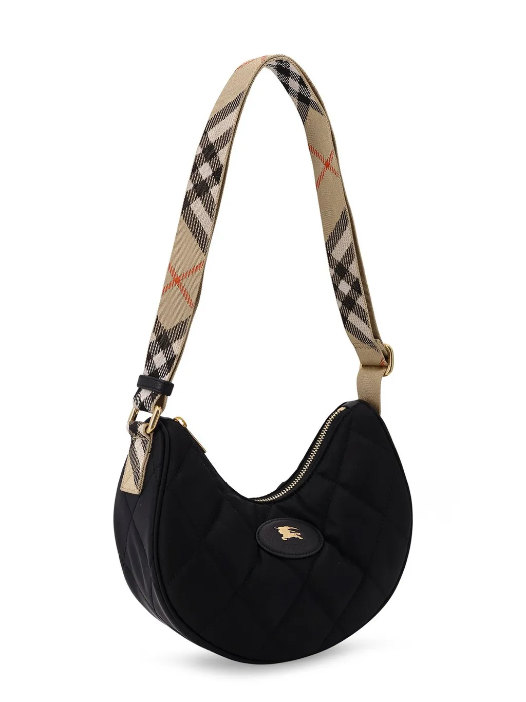 Horseshoe Quilted Crossbody Bag