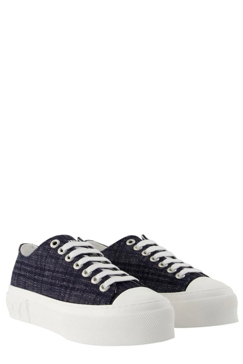 Checked Low-Top Sneakers