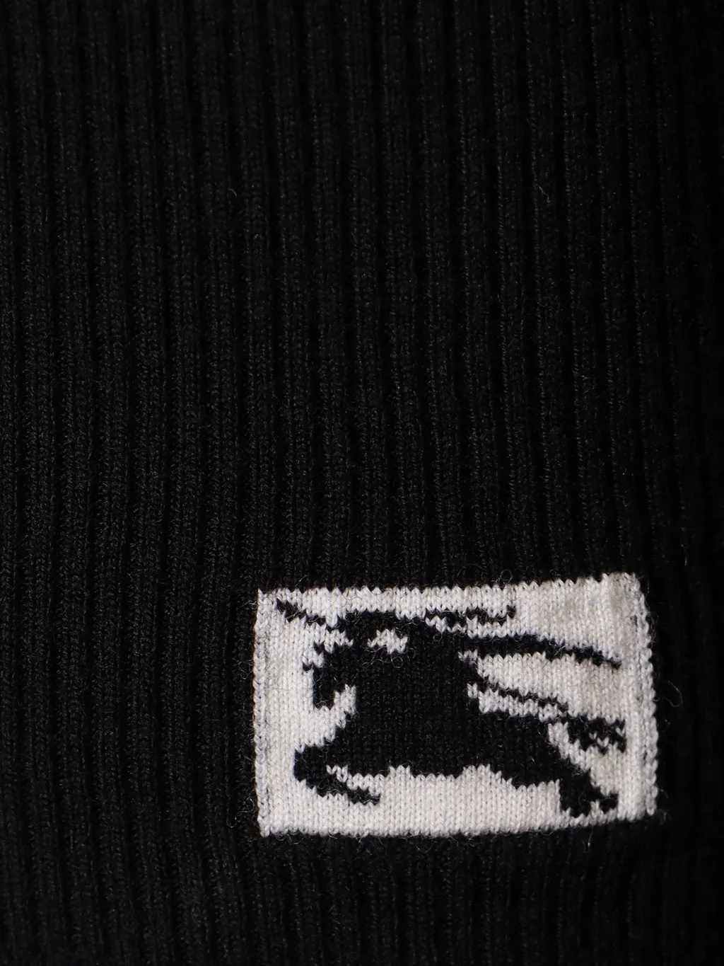 Equestrian Knight Roll-Neck Knitted Jumper