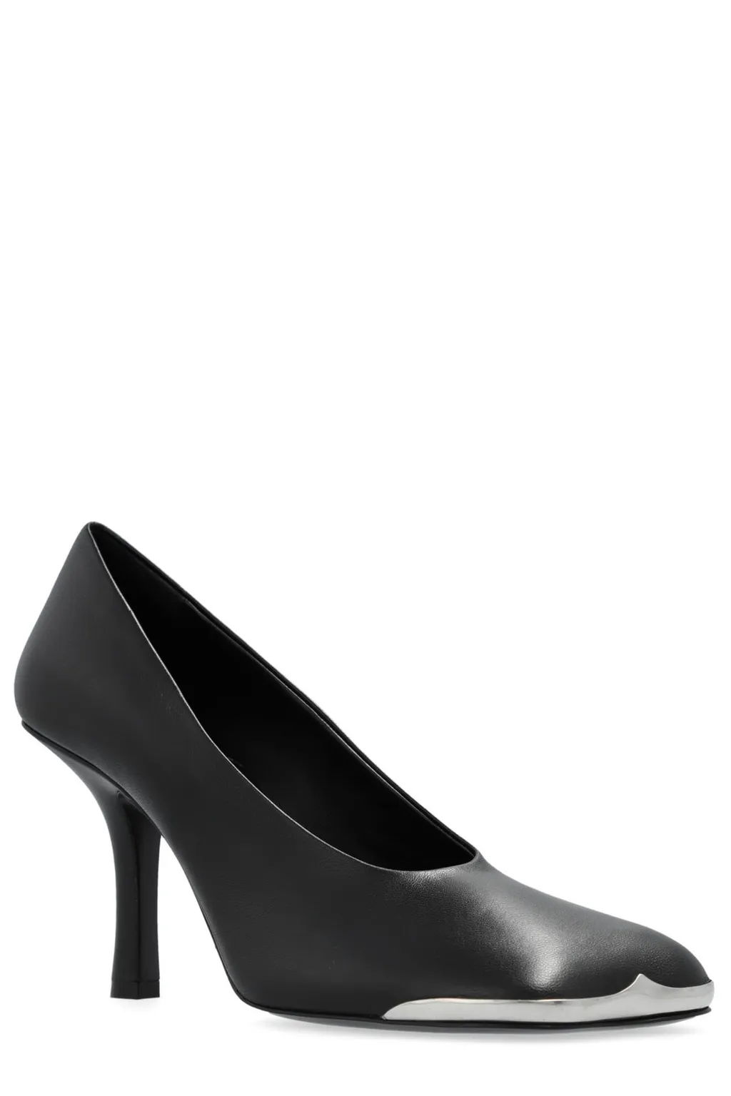 Duck Square Toe Pumps