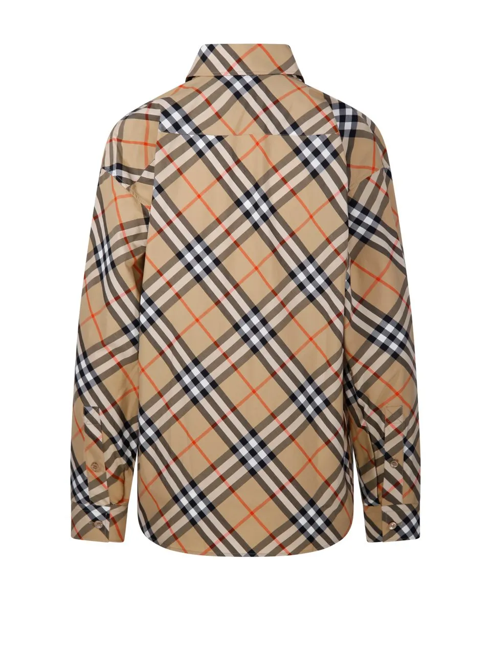 Check Printed Long Sleeved Shirt