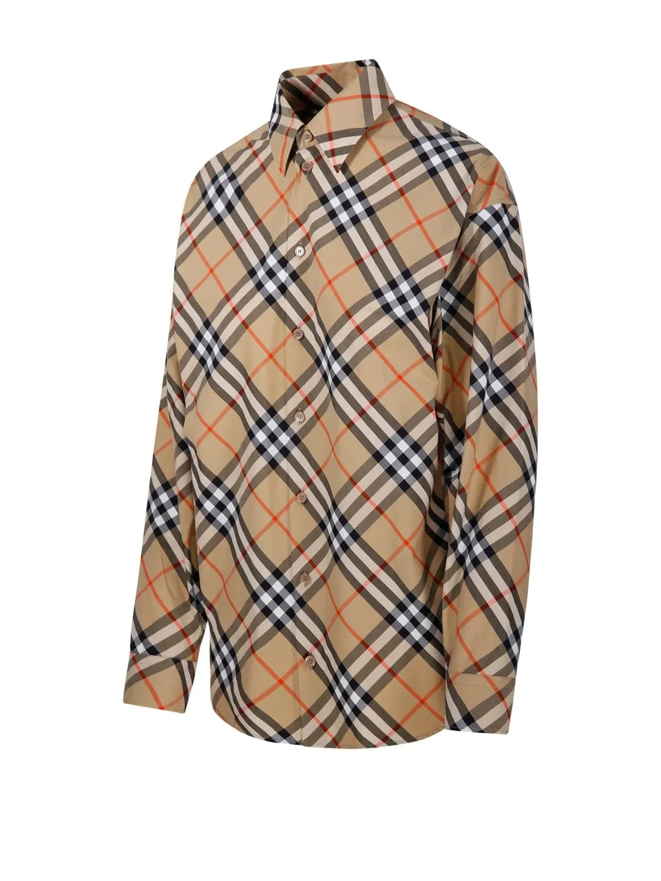 Check Printed Long Sleeved Shirt