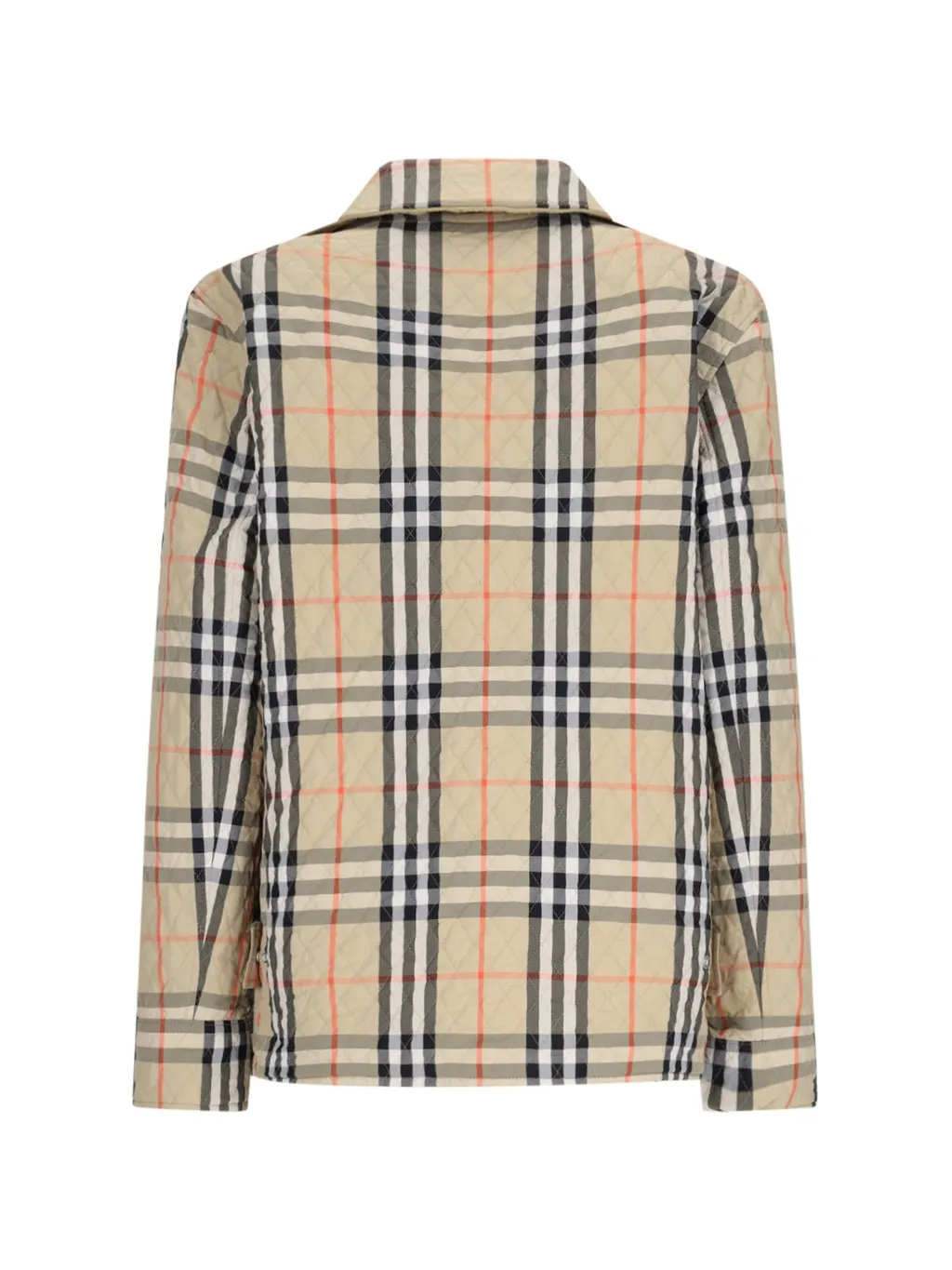 Checked Quilted Reversible Jacket