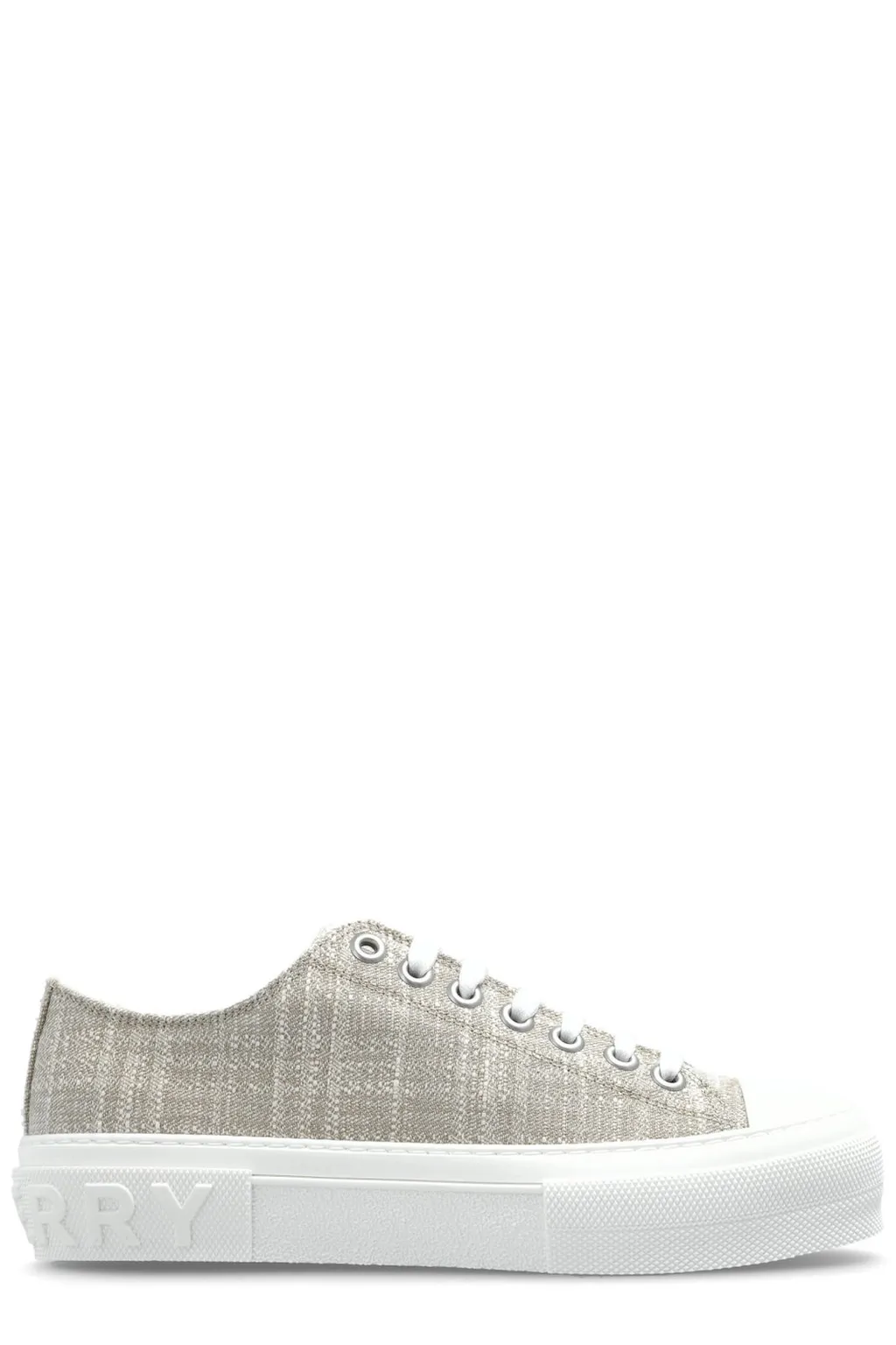 Checked Low-Top Sneakers