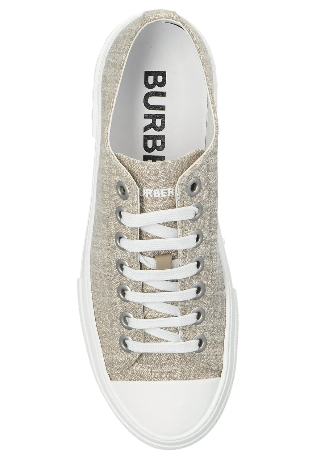 Checked Low-Top Sneakers