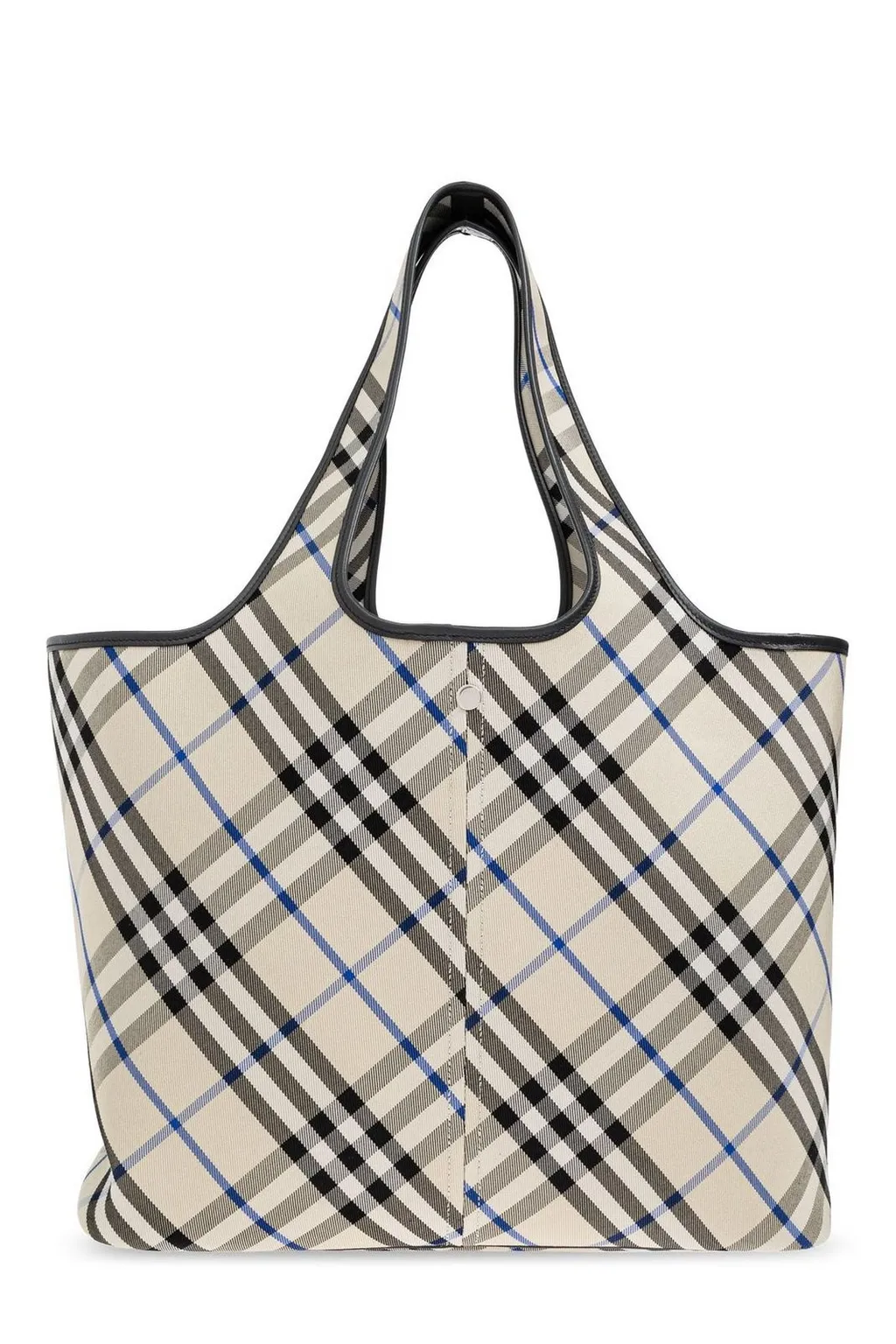 Medium Checked Tote Bag