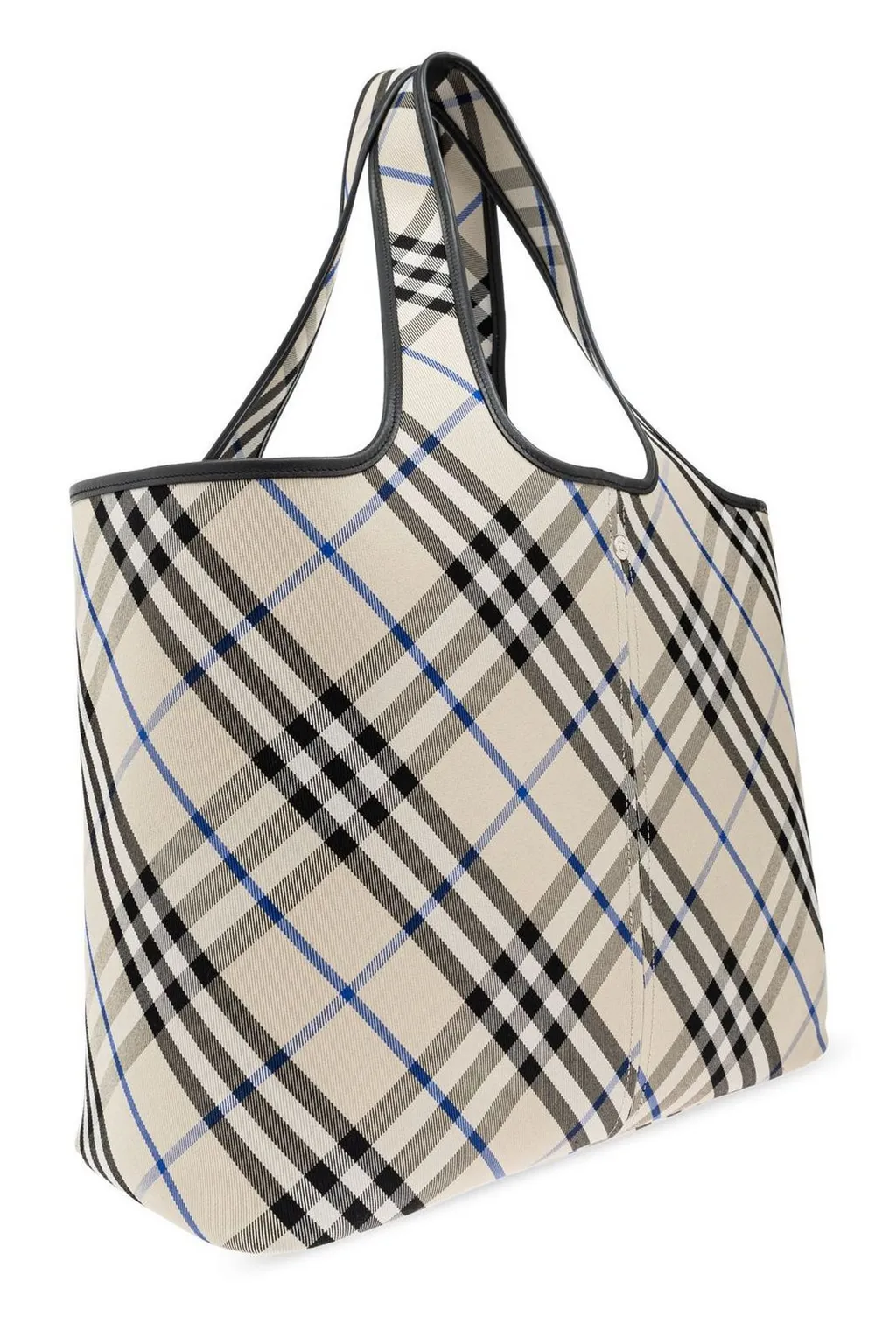 Medium Checked Tote Bag
