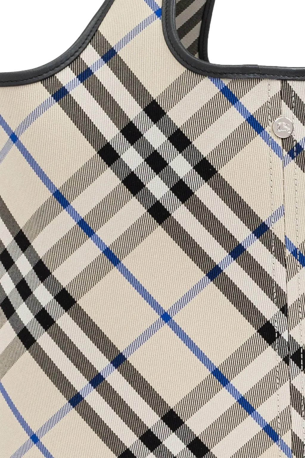 Medium Checked Tote Bag