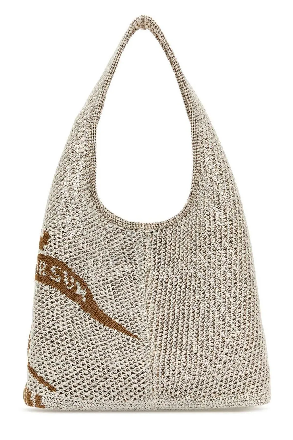 Ekd Jacquard Crochet Tote Bag