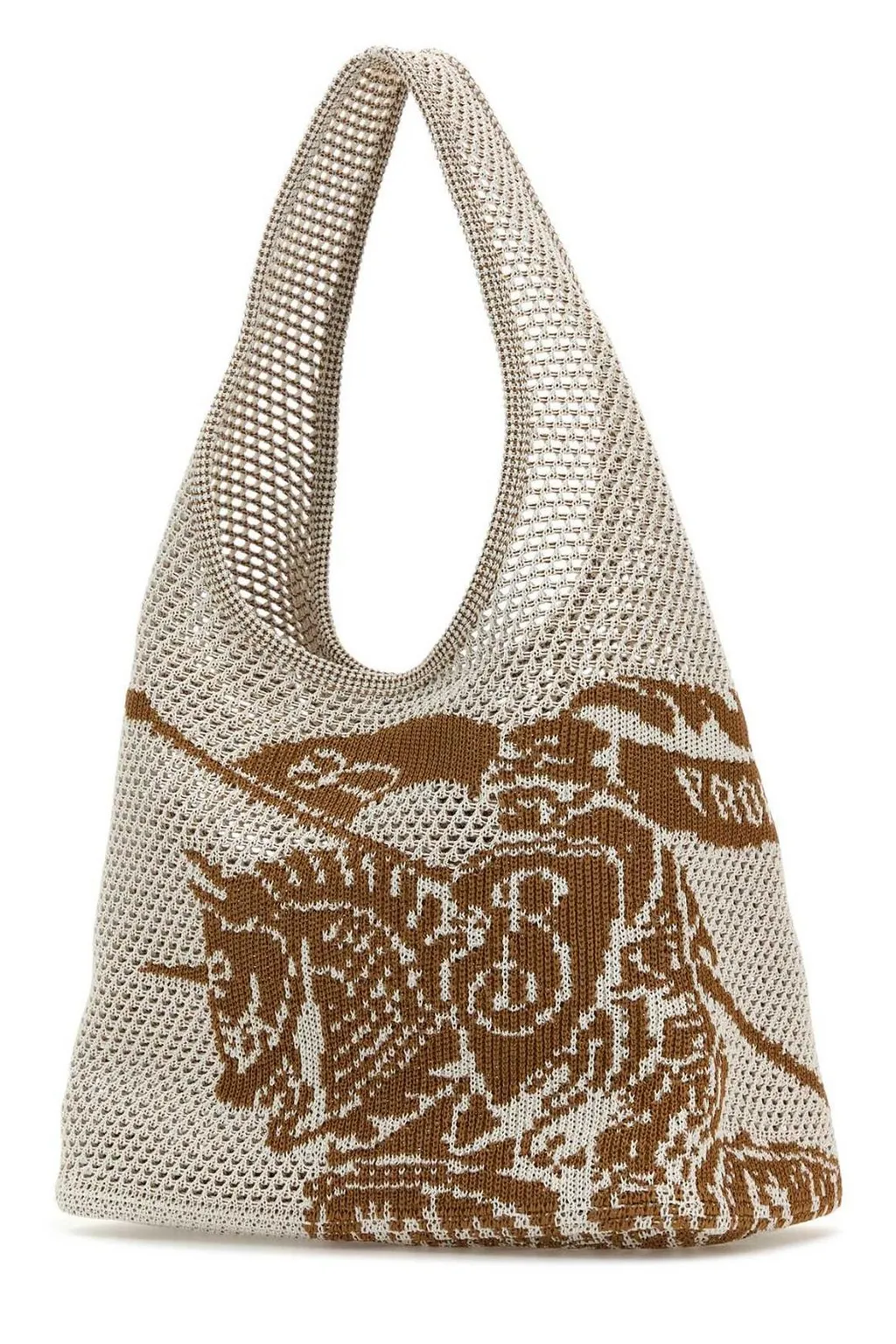 Ekd Jacquard Crochet Tote Bag