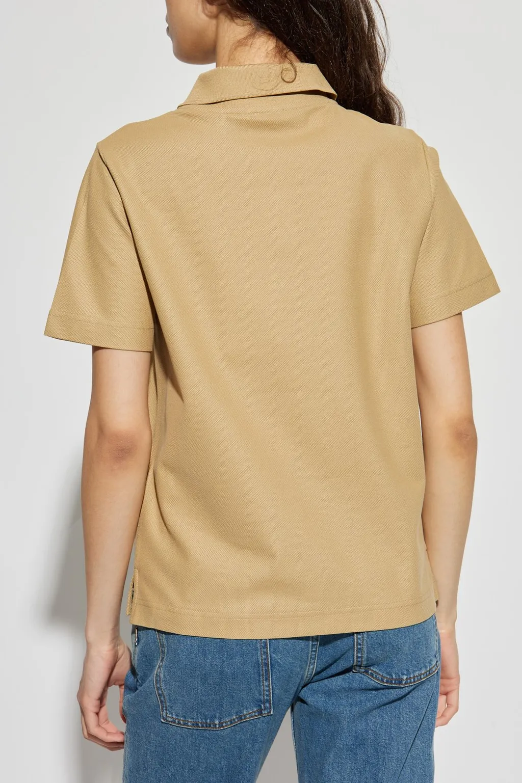 Logo Embroidered Short-Sleeve Polo Shirt