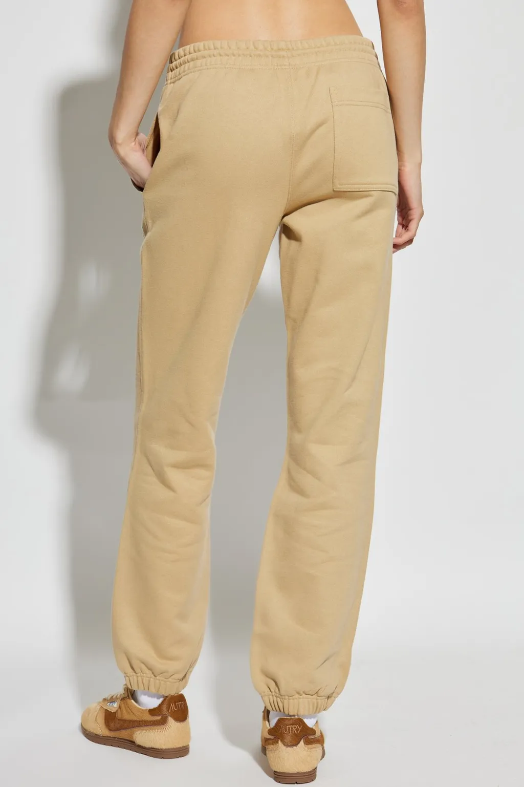 Logo Embroidered Drawstring Pants