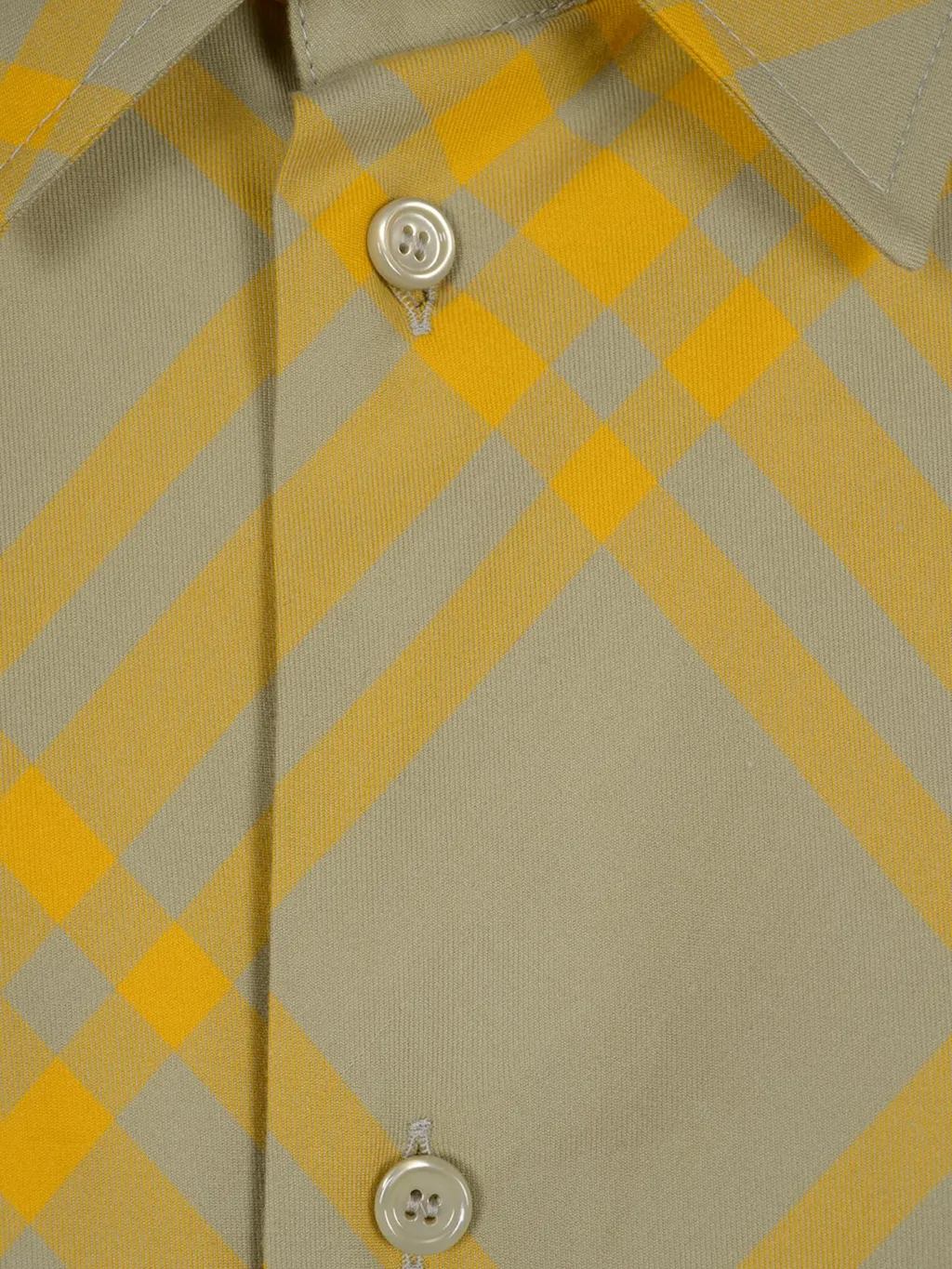 Checked Collared Long-Sleeve Shirt