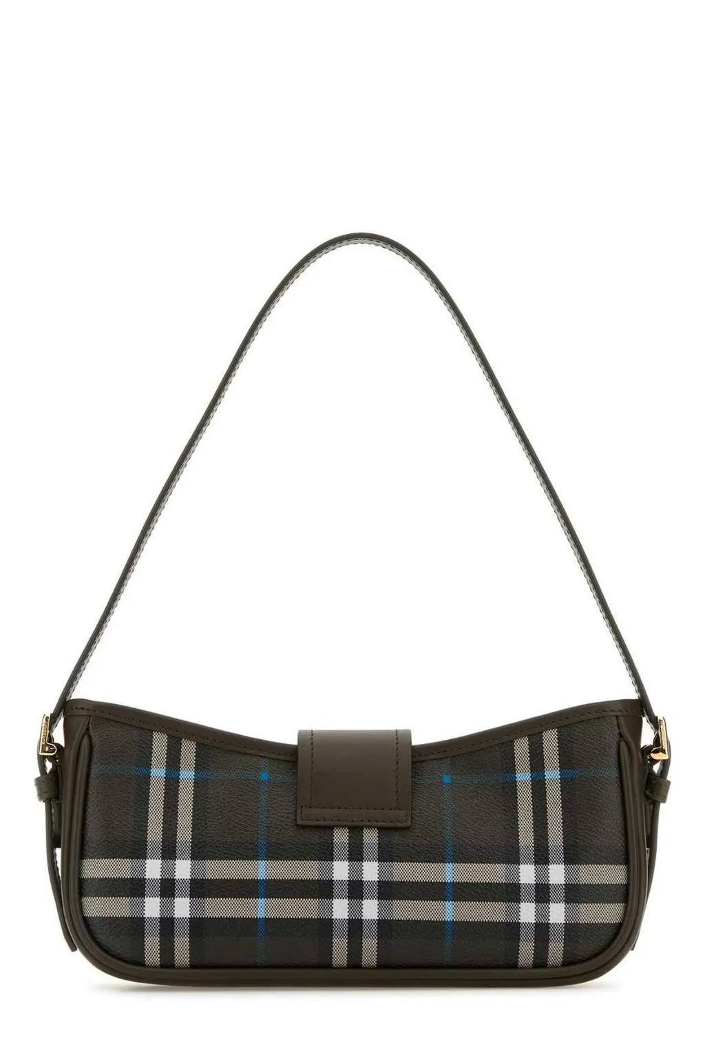 Check Patterned Sling Shoulder Bag