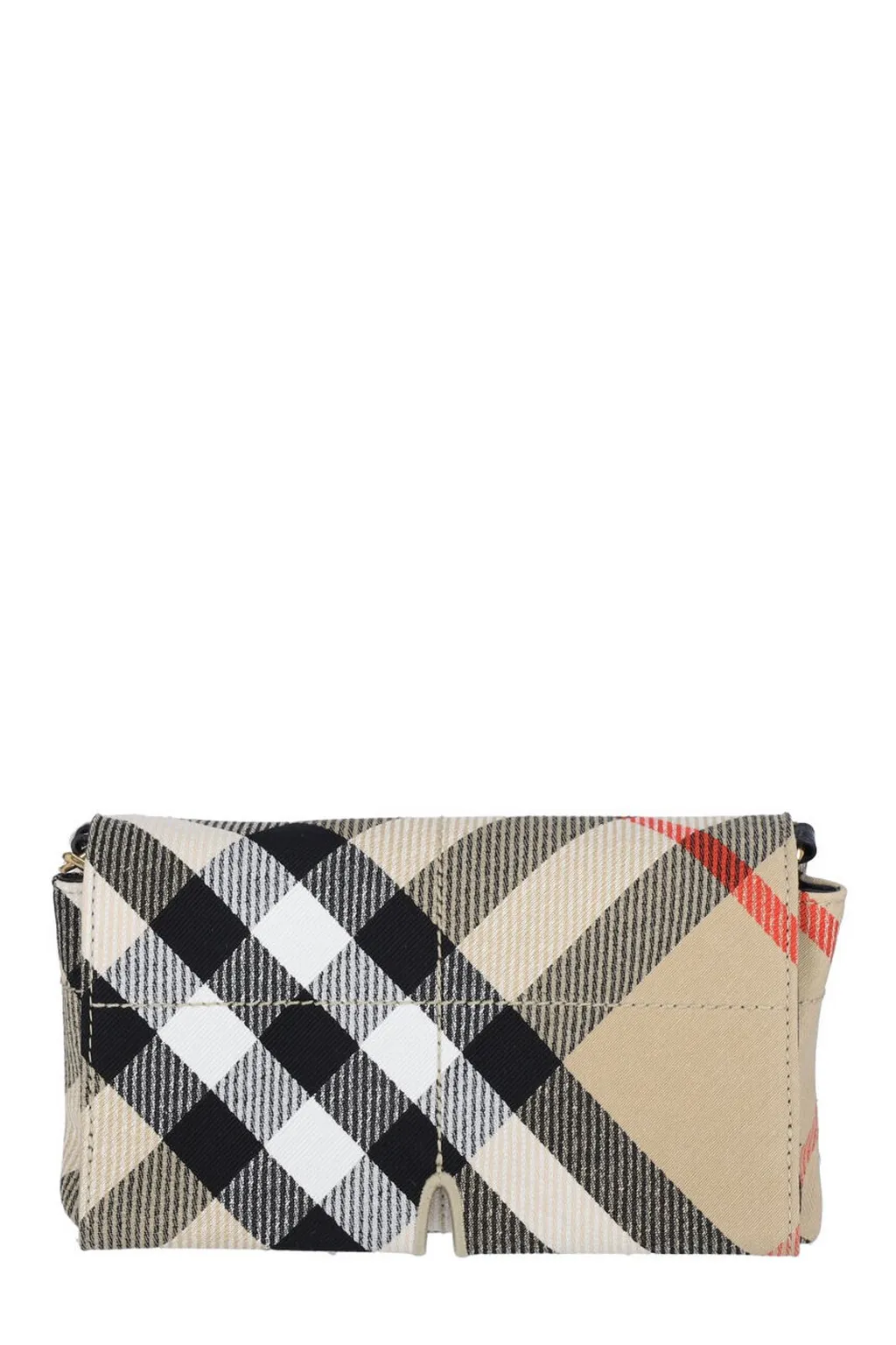 Checked Mini Soft Snip Shoulder Bag