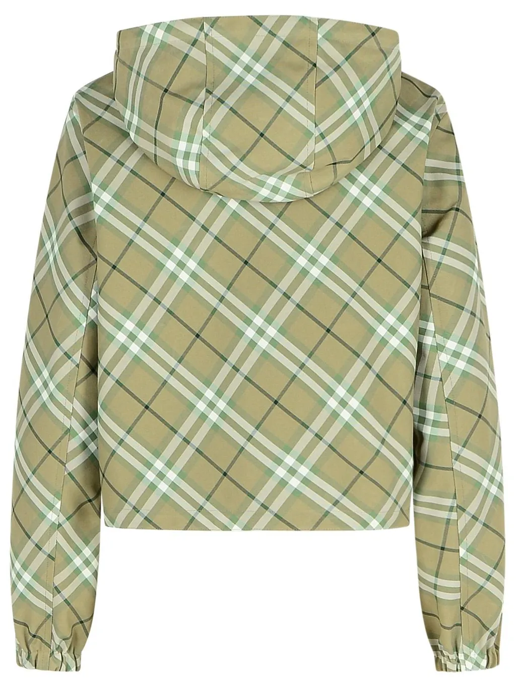 Vintage Check Hooded Reversible Jacket