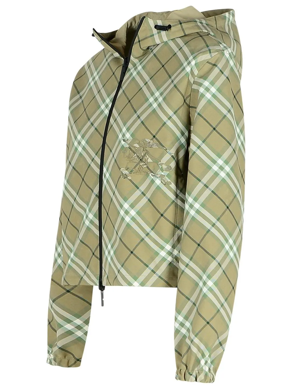 Vintage Check Hooded Reversible Jacket