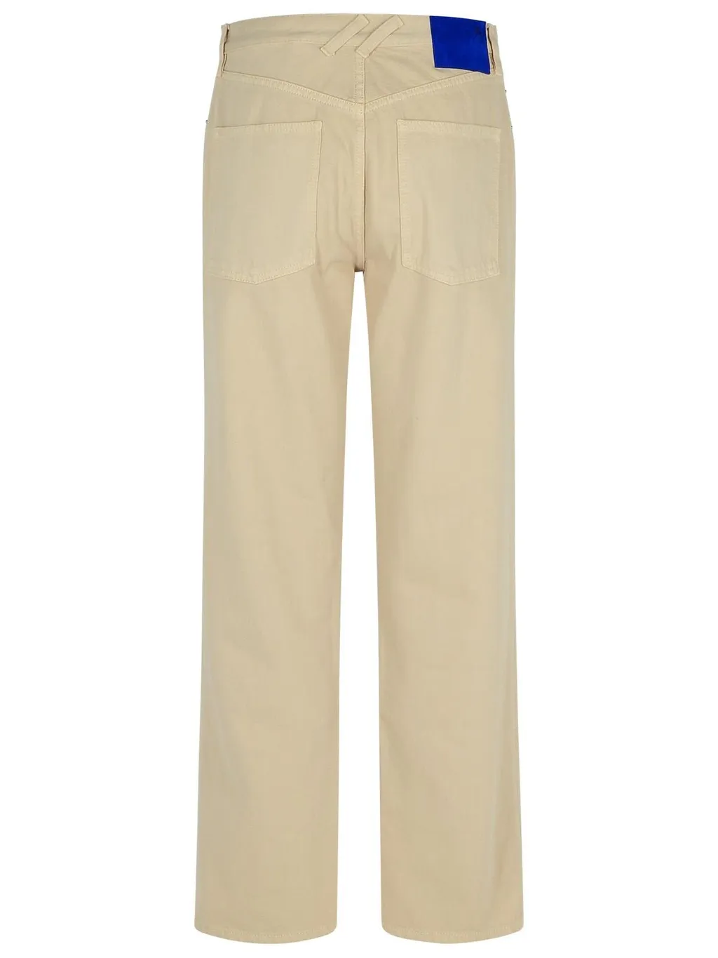 Logo Patch Straight-Leg Jeans