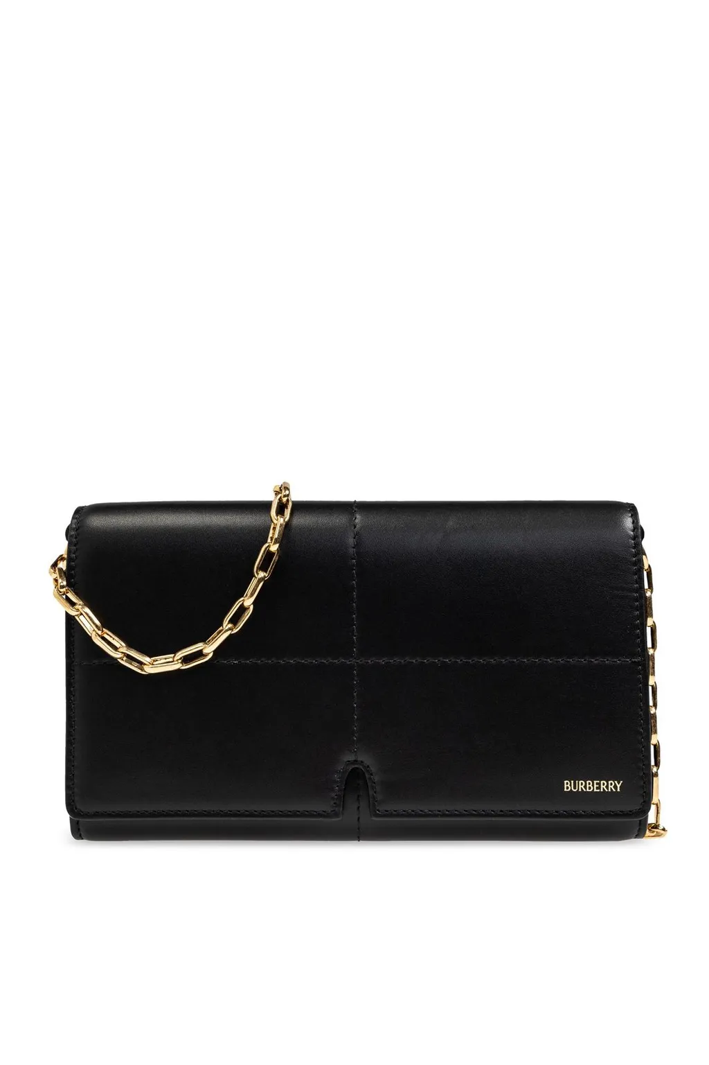 Snip Logo Embossed Chain-Linked Wallet