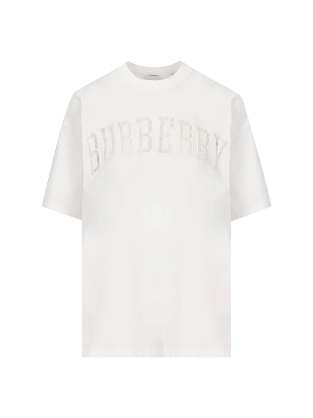 Lace Detailed Crewneck T-Shirt