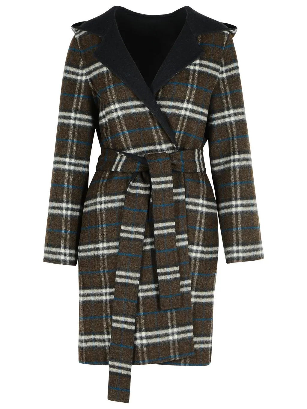 Hampshire Checked Belted Reversible Coat
