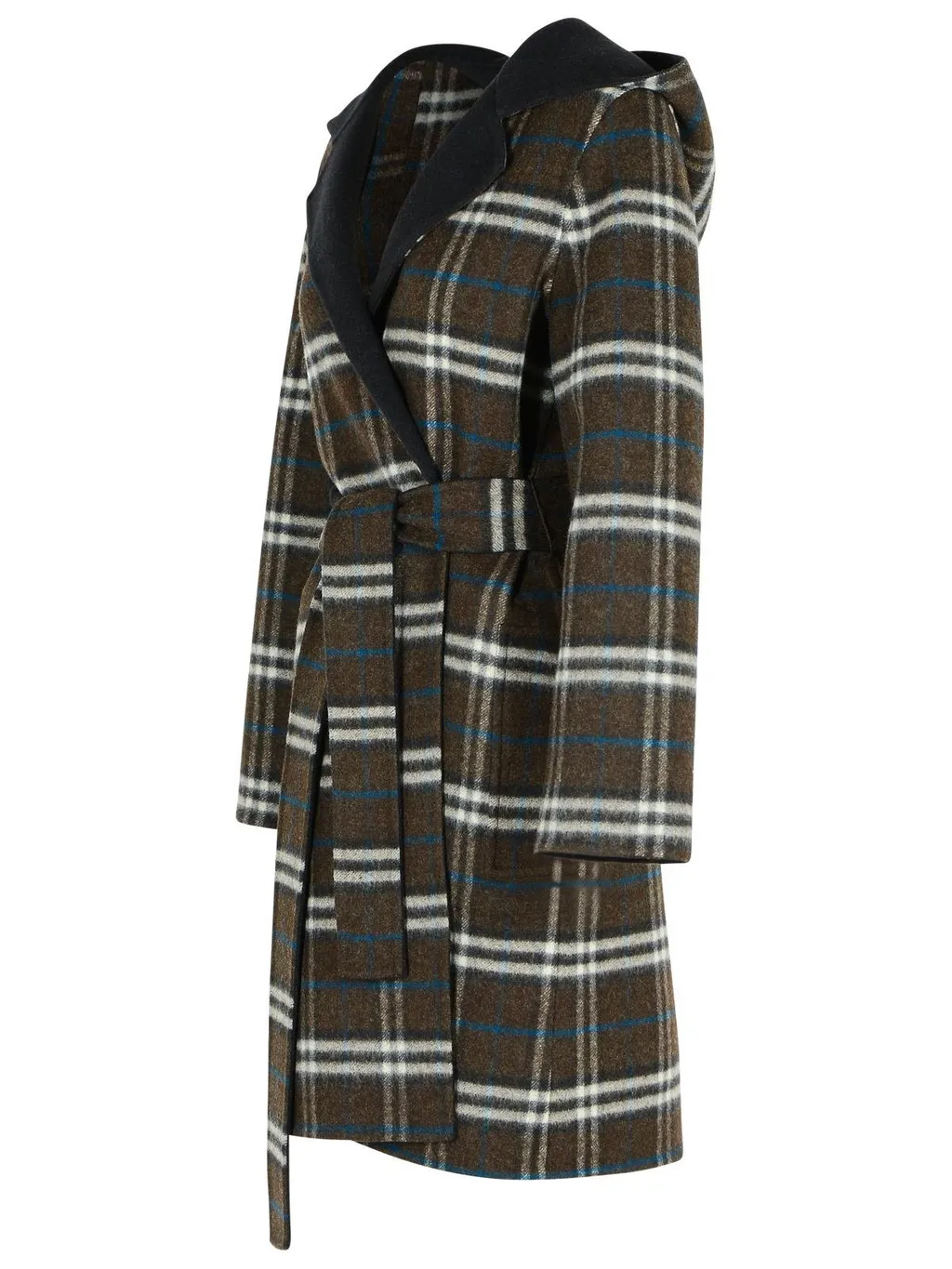 Hampshire Checked Belted Reversible Coat