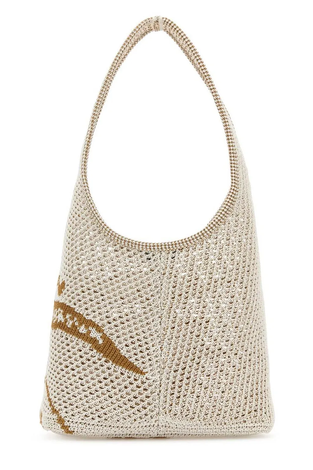 Ekd Motif Crochet Shoulder Bag