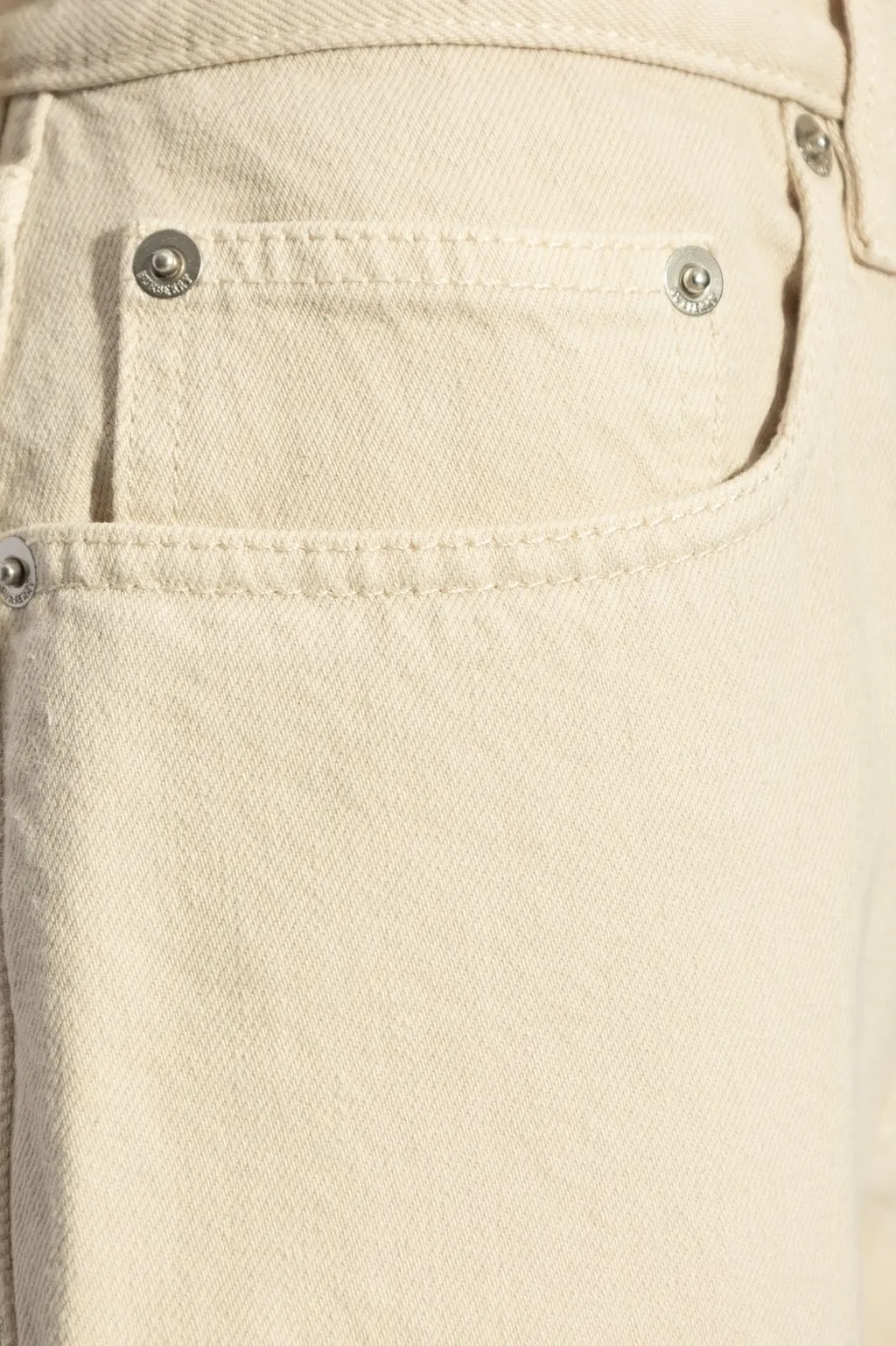 Logo Patch Straight-Leg Trousers