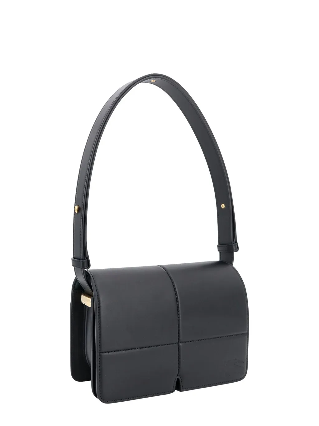 Snip Foldover-Top Shoulder Bag