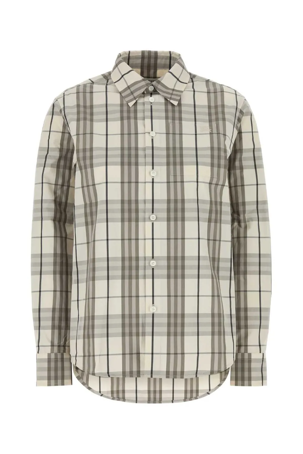 Classic Check Button-Up Top