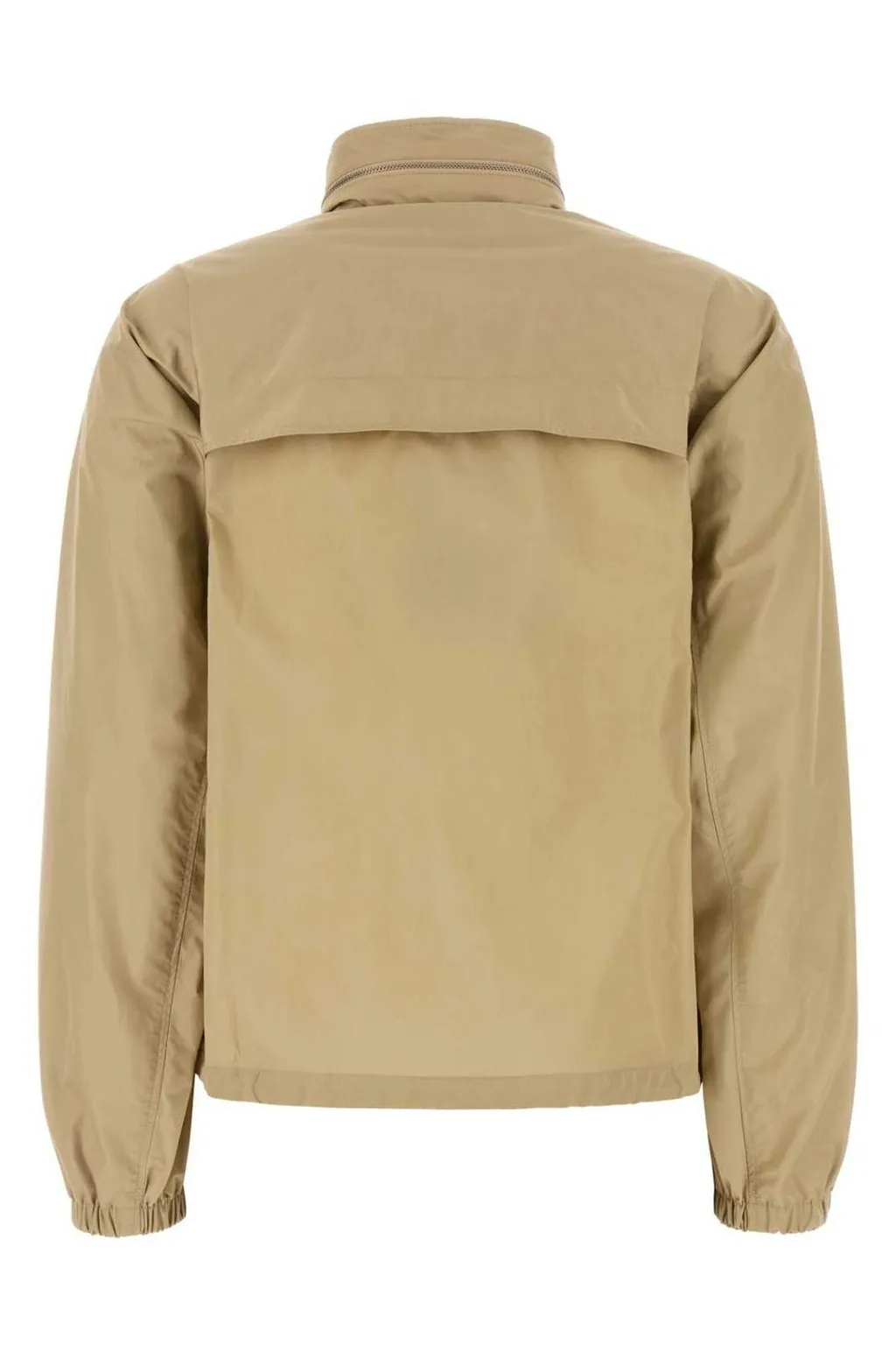 Logo-Badge Zip-Up Jacket