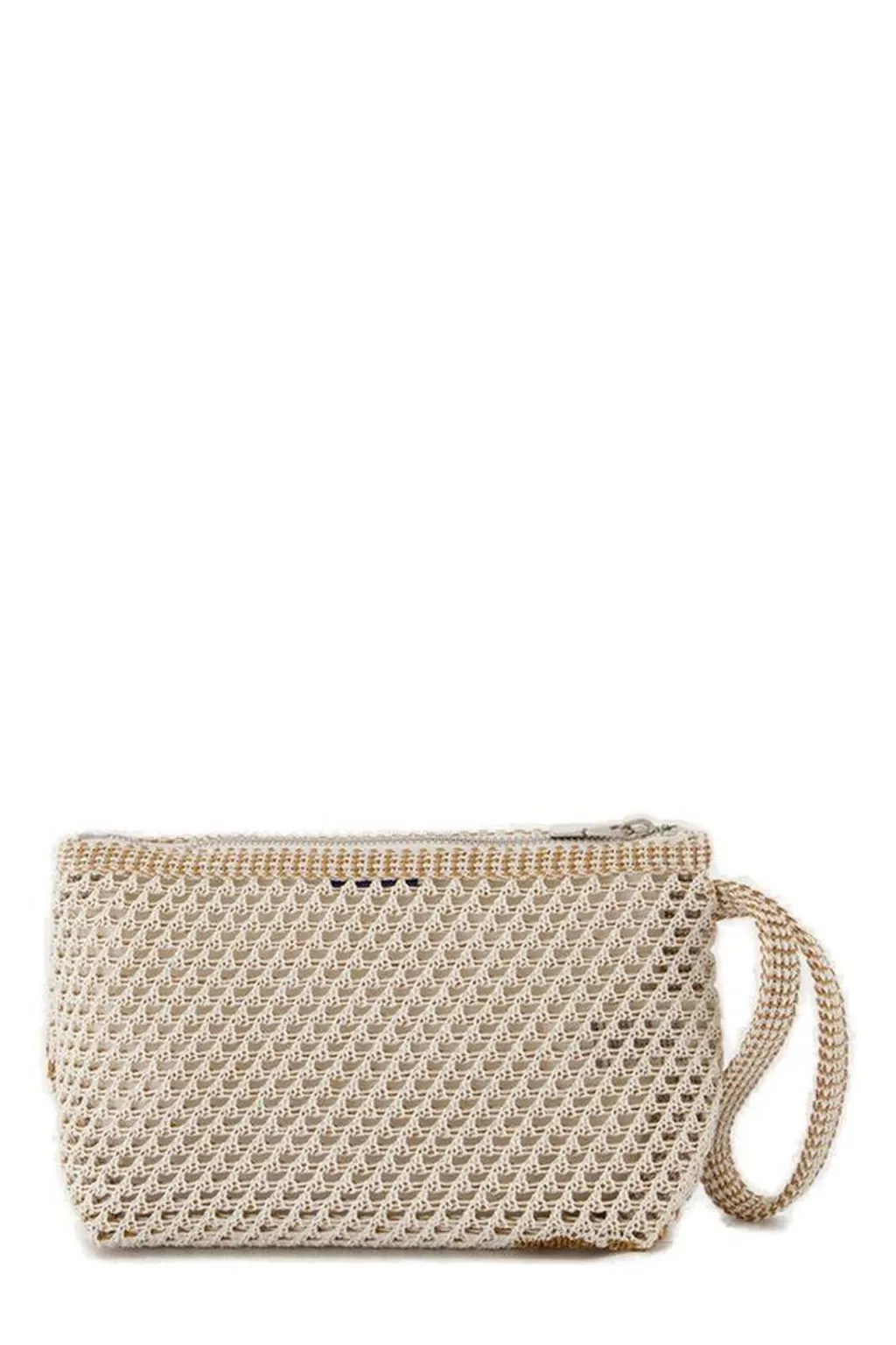 Ekd Jacquard Zipped Pouch