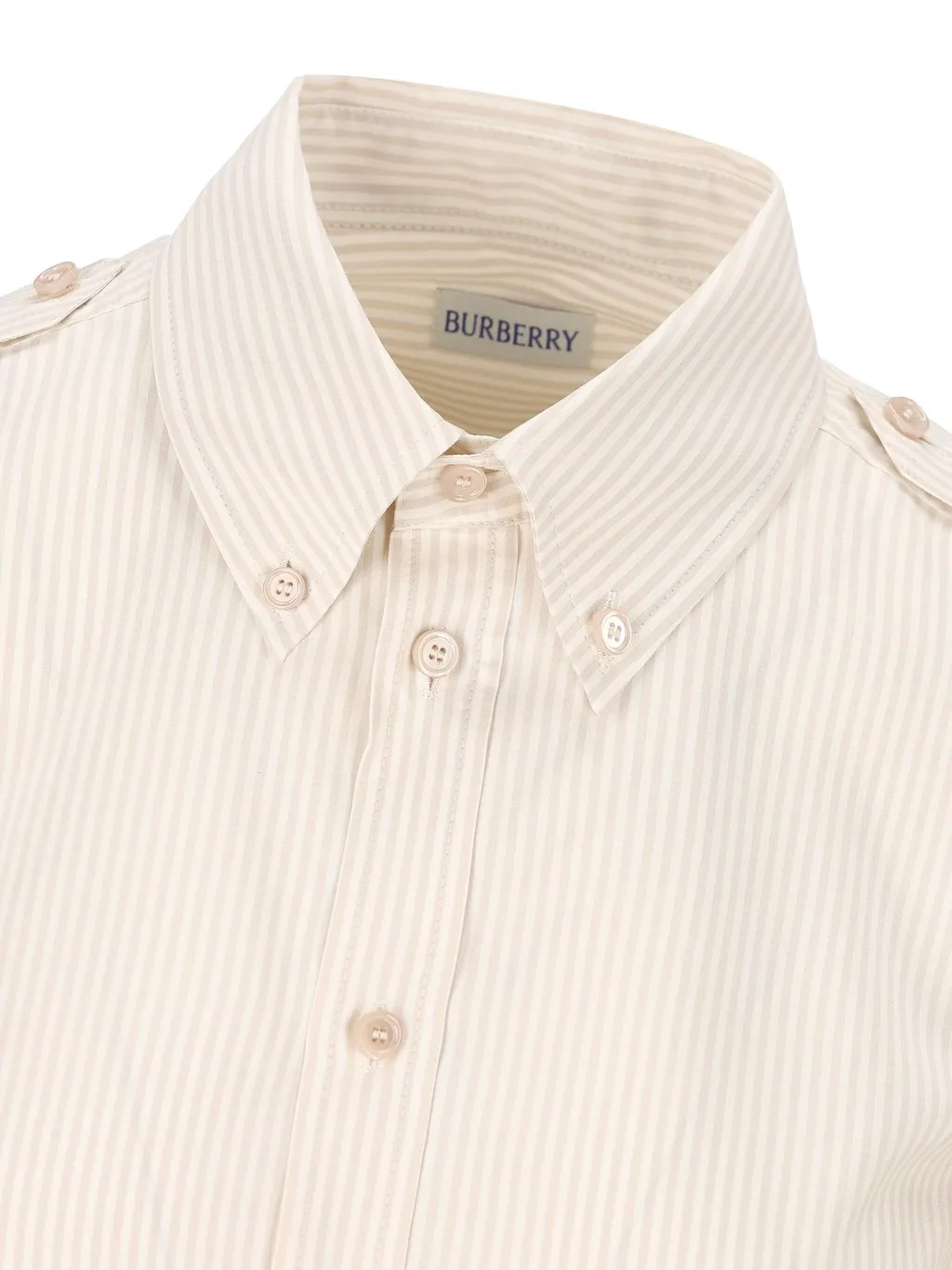 Striped Drawstring Hem Shirt
