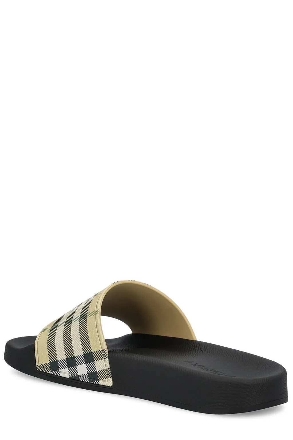 Checked Slip-On Slippers