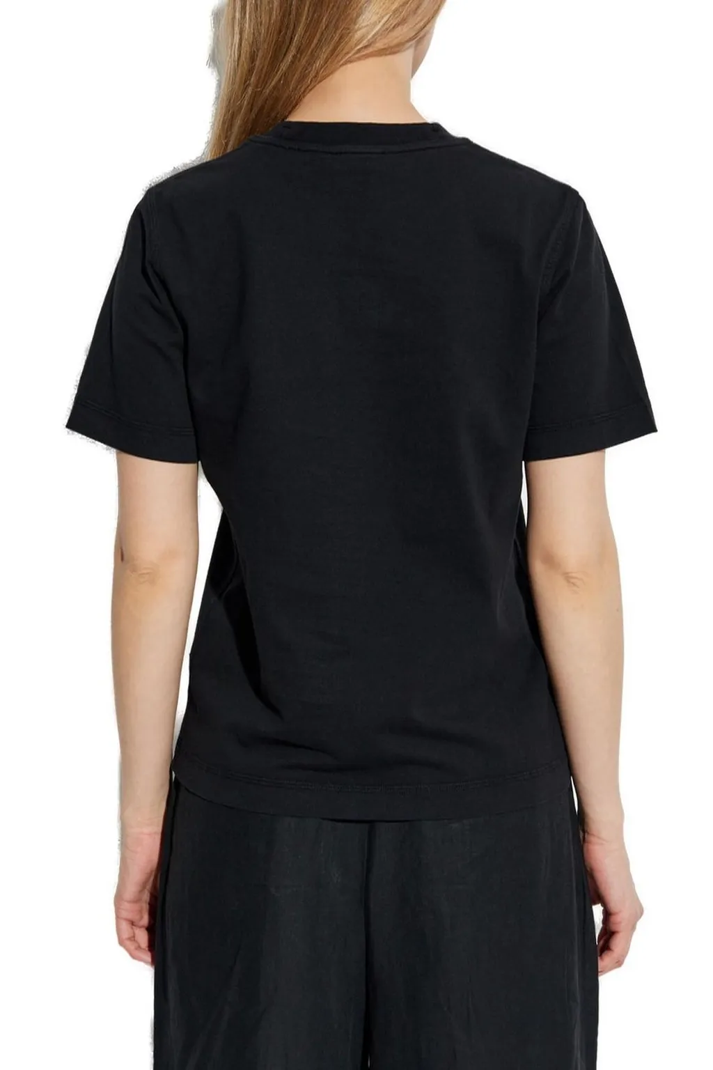Logo Embroidered Crewneck T-Shirt