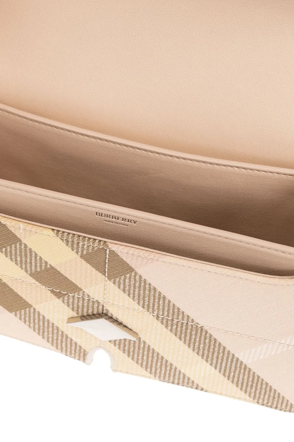 Snip Check Detailed Crossbody Bag